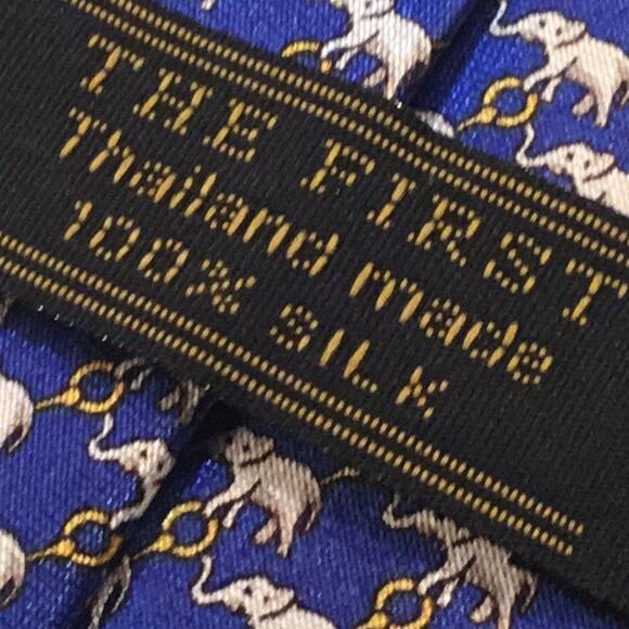 THE FIRST THAILAND MADE SILK TIE - Picture 5 of 9